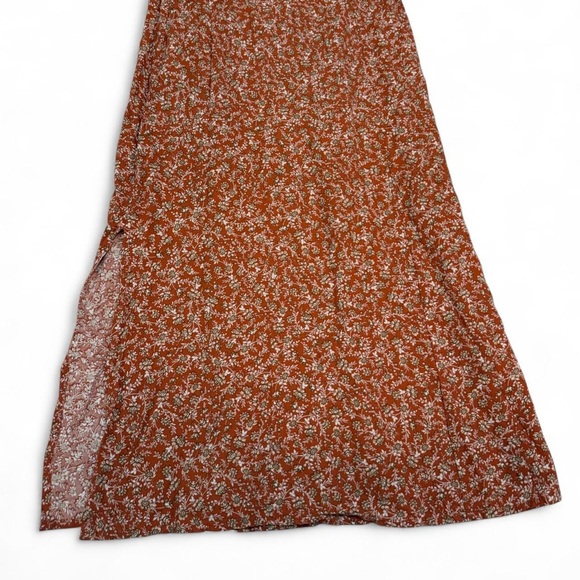 Sincerely Jules Orange Floral Dress - Picture 4 of 5